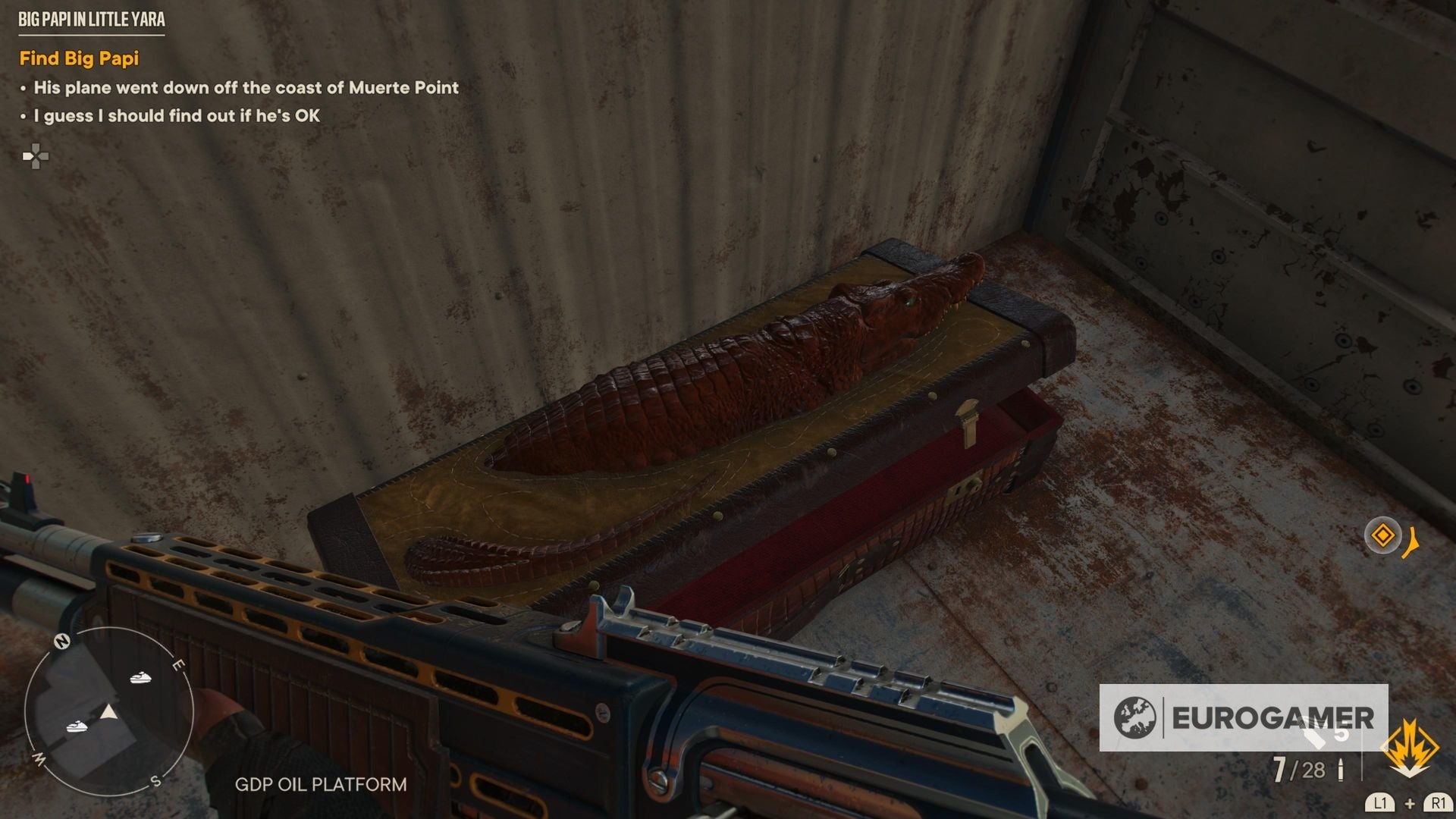 Far Cry 6 GDP Oil Platform location and how to get oil platform gun